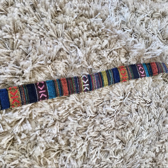 Aztec Print Multicolor Adjustable Camera Strap - Picture 2 of 4